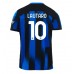 Inter Milan Lautaro Martinez #10 Kopio Koti Pelipaita 2023-24 Lyhyet Hihat